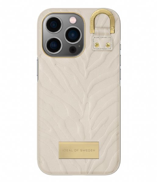 iDeal of Sweden  Fashion Case Atelier iPhone 13 Pro Ecru Zebra (397)