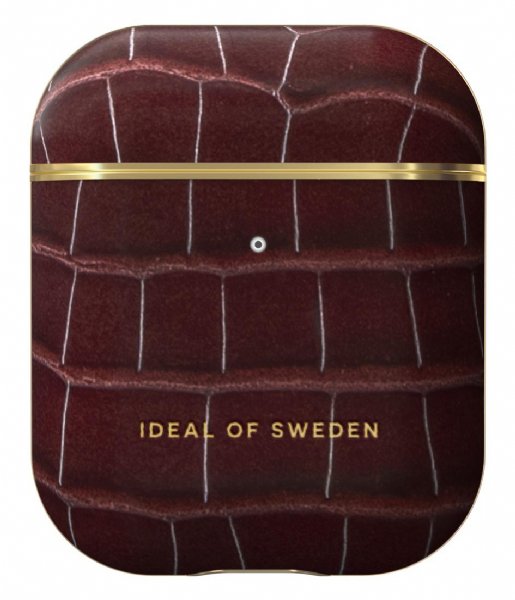 iDeal of Sweden  AirPods Case PU 1st and 2nd Generation Scarlet Croco (IDAPCAW21-326)