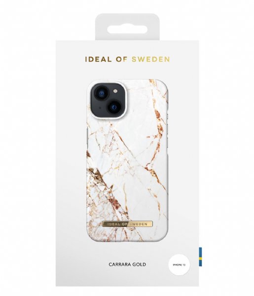 iDeal of Sweden  Fashion Case iPhone 13 Carrara Gold (46)