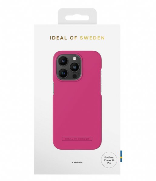 iDeal of Sweden  Fashion Case Seamless iPhone 14 Pro Magenta (451)