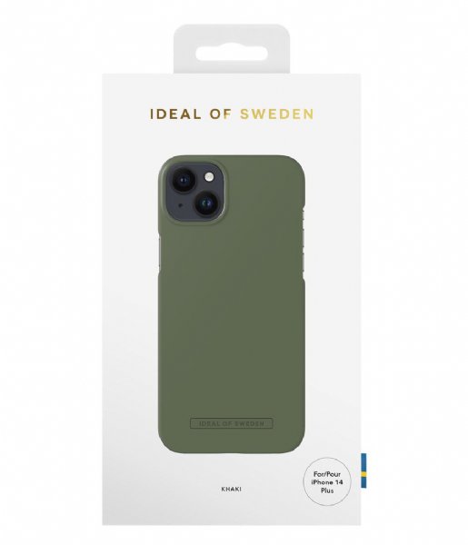 iDeal of Sweden  Fashion Case Seamless iPhone 14 Plus Khaki (450)