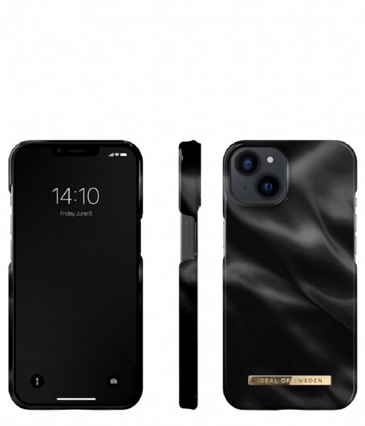 iDeal of Sweden  Fashion Case iPhone 13 Black Satin (312)