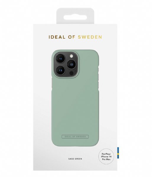 iDeal of Sweden  Fashion Case Seamless iPhone 13/14 Sage Green (419)