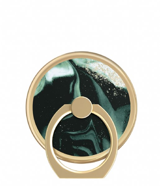 iDeal of Sweden  Magnetic Ring Mount Print Universal Golden Olive Marble (IDMRMAW21-320)