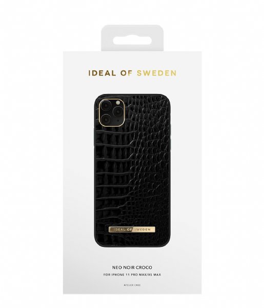 iDeal of Sweden  Atelier Case Entry iPhone 11 Pro Max/XS Max Neo Noir Croco (IDACAW20-1965-236)