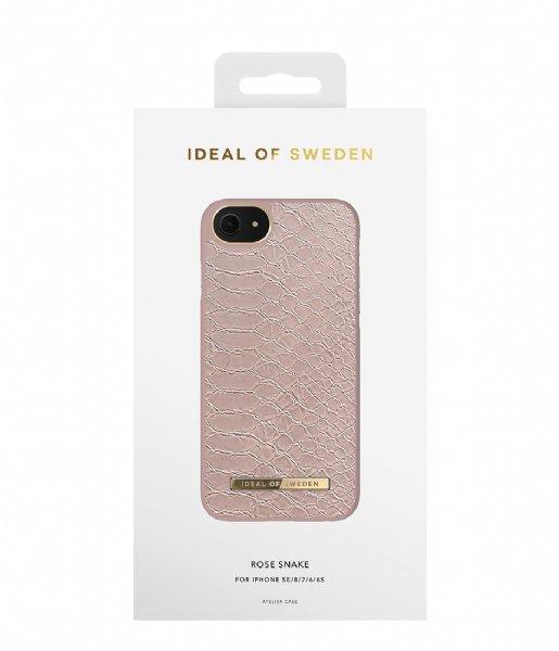 iDeal of Sweden  Atelier Case Entry iPhone 8/7/6/6s/SE Neo Noir Croco (IDACAW20-I7-236)