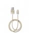 iDeal of Sweden  Fashion Cable 1m Lightning Sparkle Greige Marble (IDFCL-121)