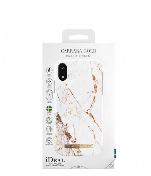 iDeal of Sweden  Fashion Case iPhone XR Carrara Gold (IDFCA16-I1861-46)