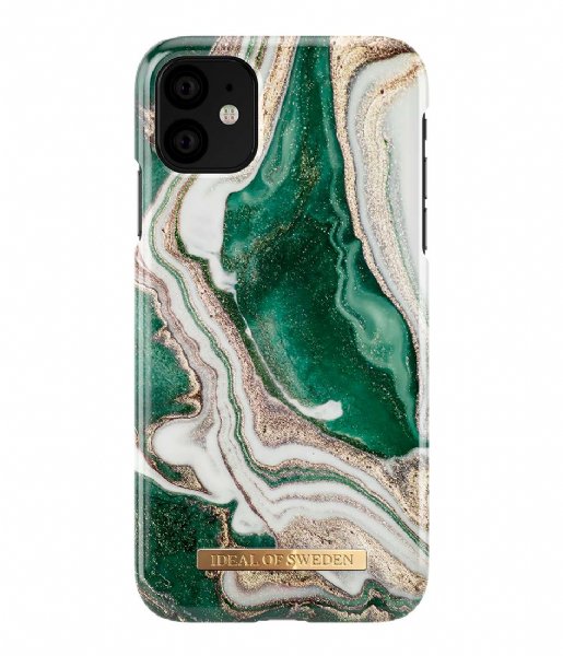 iDeal of Sweden  Fashion Case iPhone 11/XR Golden Jade Marble (IDFCAW18-I1961-98)