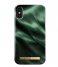iDeal of Sweden  Fashion Case iPhone X/XS Emerald Satin (IDFCAW19-IXS-154)