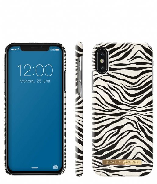 iDeal of Sweden  Fashion Case iPhone X/XS Zafari Zebra (IDFCAW19-IXS-153)