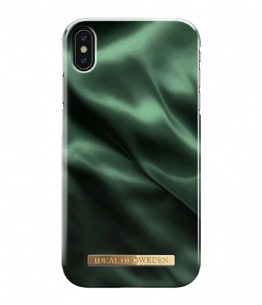 iDeal of Sweden  Fashion Case iPhone XS Max Emerald Satin (IDFCAW19-IXSM-154)