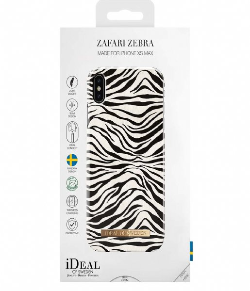 iDeal of Sweden  Fashion Case iPhone XS Max Zafari Zebra (IDFCAW19-IXSM-153)