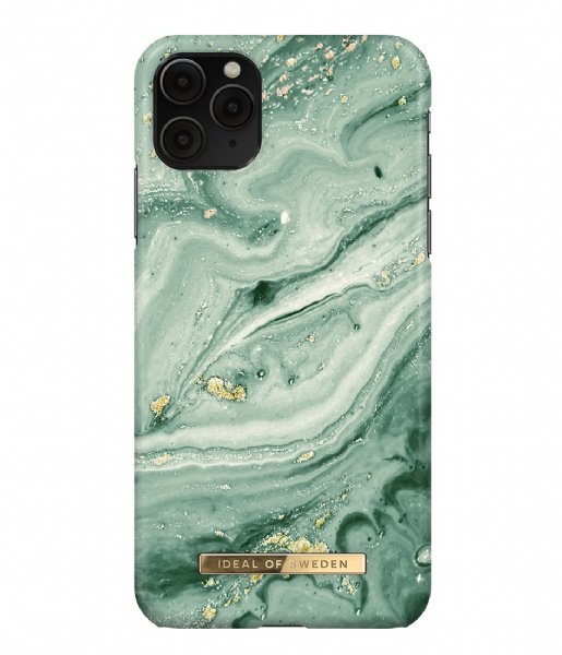 iDeal of Sweden Smartphone cover Fashion Case iPhone 11 Max/XS Max Mint swirl marble (IDFCSS21-I1965-258) | The Little Bag
