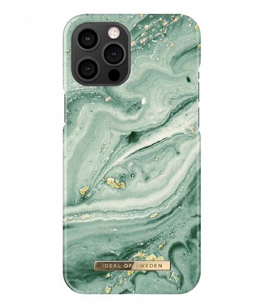 iDeal of Sweden  Fashion Case iPhone 12 Pro Max Mint swirl marble (IDFCSS21-I2067-258)