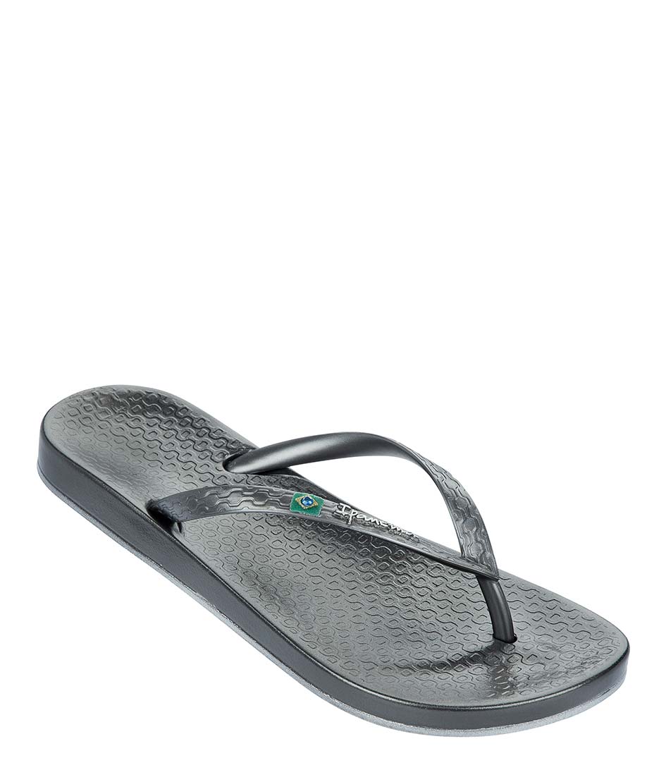 ipanema silver flip flops