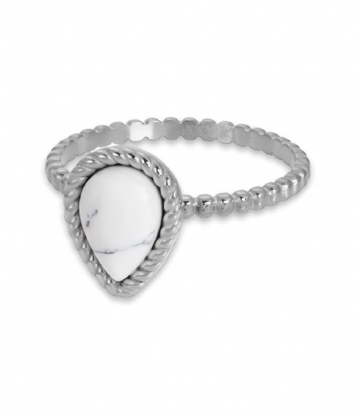 iXXXi Ring Magic White Silver colored (03)