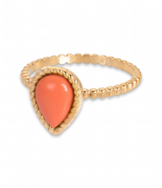 iXXXi Ring Magic Coral Gold colored (01)