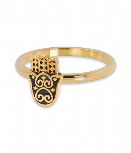 iXXXi Ring Boho Hand Gold colored (01)