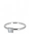 iXXXi Ring Shell Stone Square Silver iXXXi Ring Shell Stone Square Silver