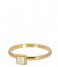 iXXXi Ring Shell Stone Square Gold