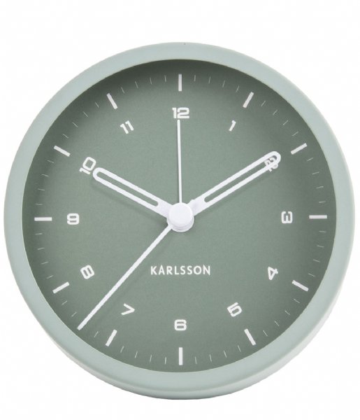 Karlsson Wekker Alarm clock Tinge steel Green (KA5806GR) Karlsson Wekker Alarm clock Tinge steel Green (KA5806GR)