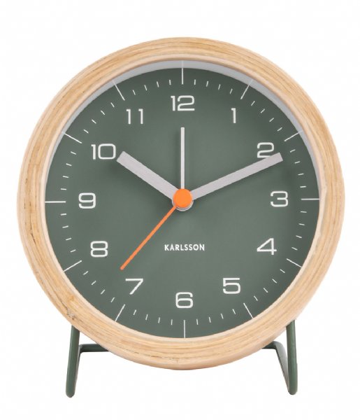 Karlsson  Alarm clock Innate Design Boxtel & Buijs Green (KA5669GR)