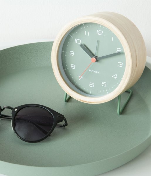 Karlsson  Alarm clock Innate Design Boxtel & Buijs Green (KA5669GR)