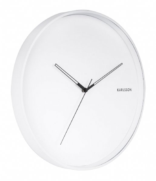 Karlsson  Wall clock Hue metal White (KA5807WH)