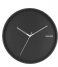 KarlssonWall clock Hue metal Black (KA5807BK)