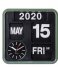 KarlssonWall clock Mini Flip casing black dial
