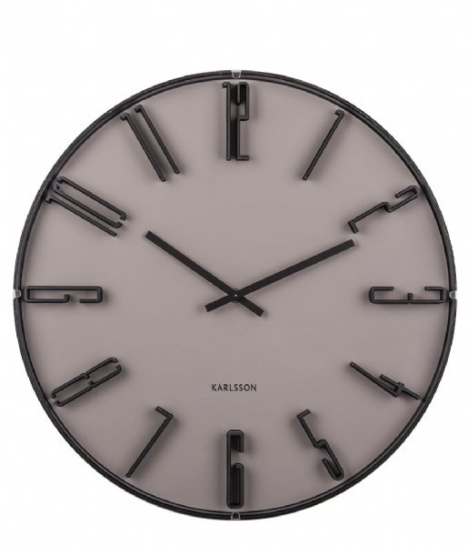 Karlsson  Wall clock Sentient Warm grey (KA5703GY)