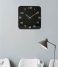 Karlsson  Wall clock Vintage glass Black (KA4398)