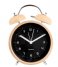 Karlsson  Alarm Clock Classic Bell Wood Wood Finish (KA5710BK)