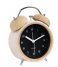 Karlsson  Alarm Clock Classic Bell Wood Wood Finish (KA5660BK)