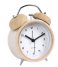 Karlsson  Alarm Clock Classic Bell Wood Wood Finish (KA5660WH)
