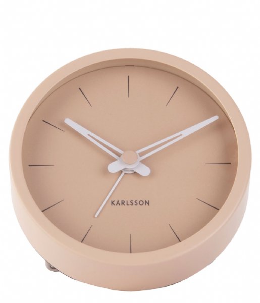 Karlsson Wekker Alarm Clock Lure Small Sand Brown (KA5835BR)