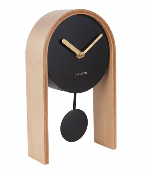 Karlsson  Table Clock Smart Pendulum Light Wood (KA5705WD)
