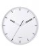 KarlssonWall Clock Dipped W. Black White (KA5775BK)