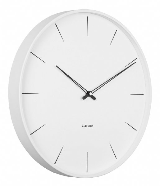 Karlsson  Wall Clock Lure White (KA5834WH)