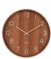 KarlssonWall Clock Pure Large Dark Wood (KA5810DW)