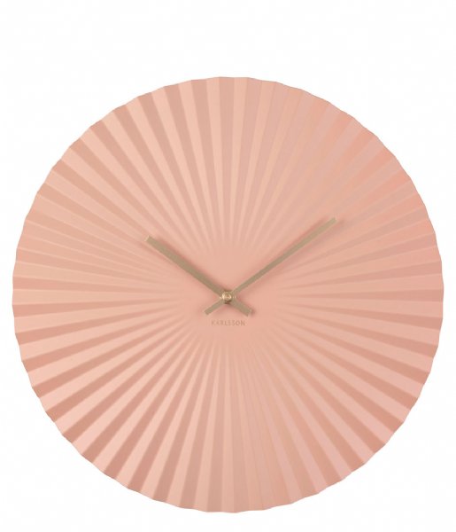 Karlsson  Wall Clock Sensu Steel Faded Pink (KA5657PI)