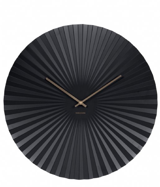 Karlsson  Wall Clock Sensu Xl Steel Black (KA5658BK)