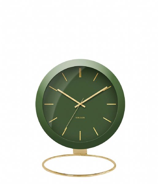 Karlsson Tafelklok Table clock Globe Design Armando Breeveld moss green (KA5832GR) Karlsson Tafelklok Table clock Globe Design Armando Breeveld moss green (KA5832GR)
