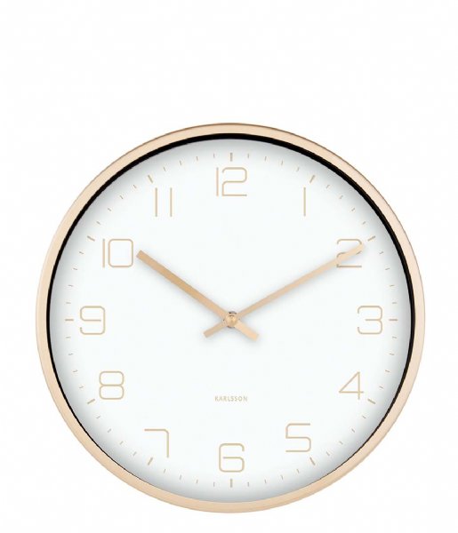 Karlsson  Wall clock Design Armando Breeveld elegance white (KA5720WH)