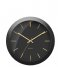 Karlsson Wandklok Wall clock Globe Design Armando Breeveld black (KA5840BK) Karlsson Wandklok Wall clock Globe Design Armando Breeveld black (KA5840BK)