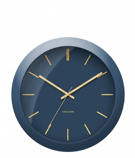 Karlsson Wandklok Wall clock Globe Design Armando Breeveld dark blue (KA5840BL) Karlsson Wandklok Wall clock Globe Design Armando Breeveld dark blue (KA5840BL)