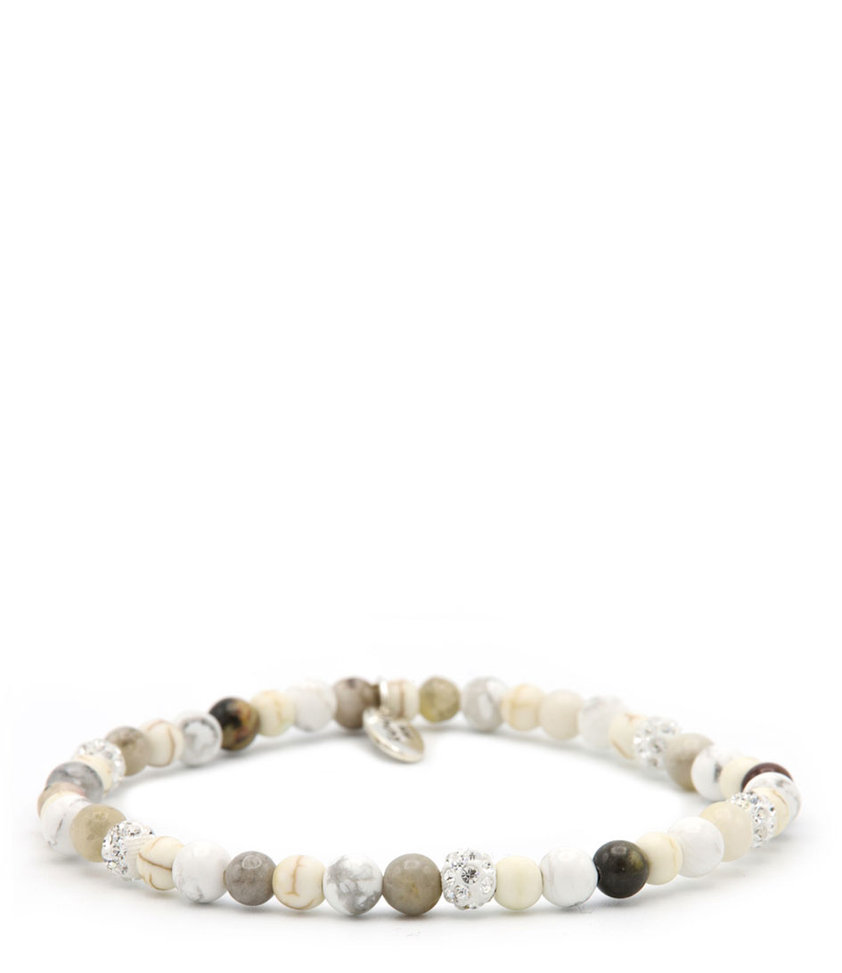 Karma Armbanden Spiral Vanilla Cream XXS EL Wit