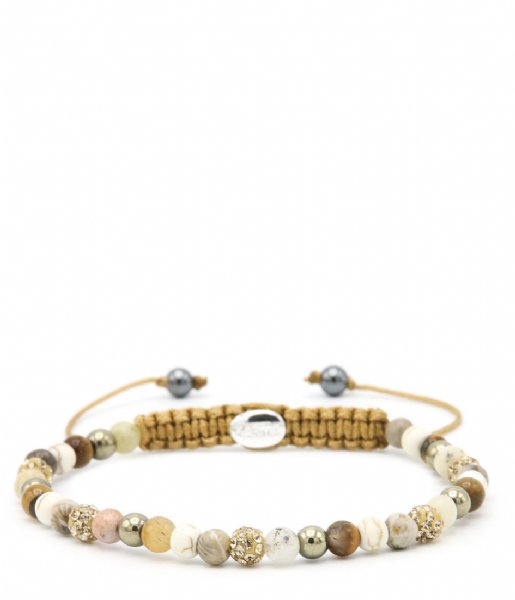 Rimpels zwaard Idioot Karma Armband Spiral Clear and Day XXS Gold Colored | The Little Green Bag