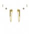 Karma  Earparty Plain Perfection Zilver Goldplated (EP002GP)